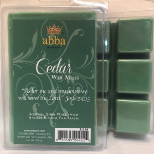 Wax Melts: Cedar - Abba Oils Ltd